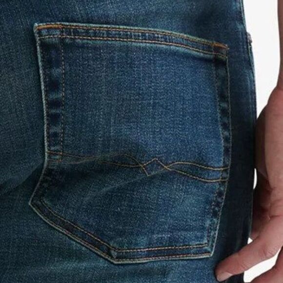 Lucky Brand Men's 363 Straight-Fit Coolmax Stretch Jeans - Picture 8 of 8